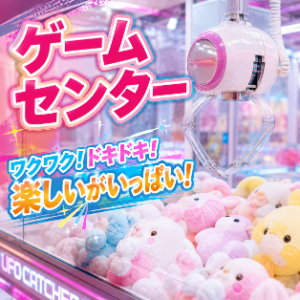 ゲームセンターを探す