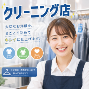クリーニング店を探す